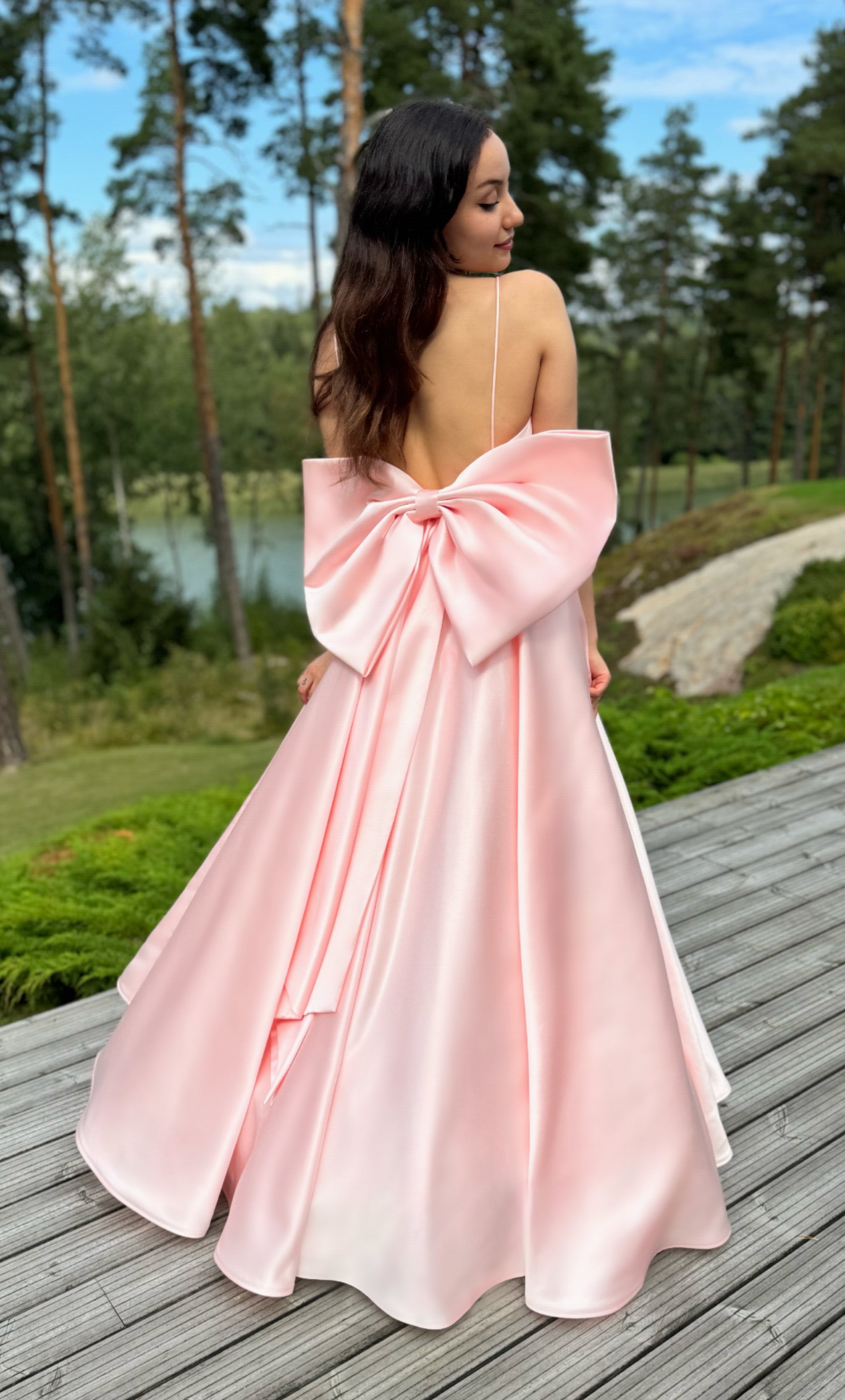 VANHOJENTANSSIMEKKO H4680P-SATIN NUDEPINK