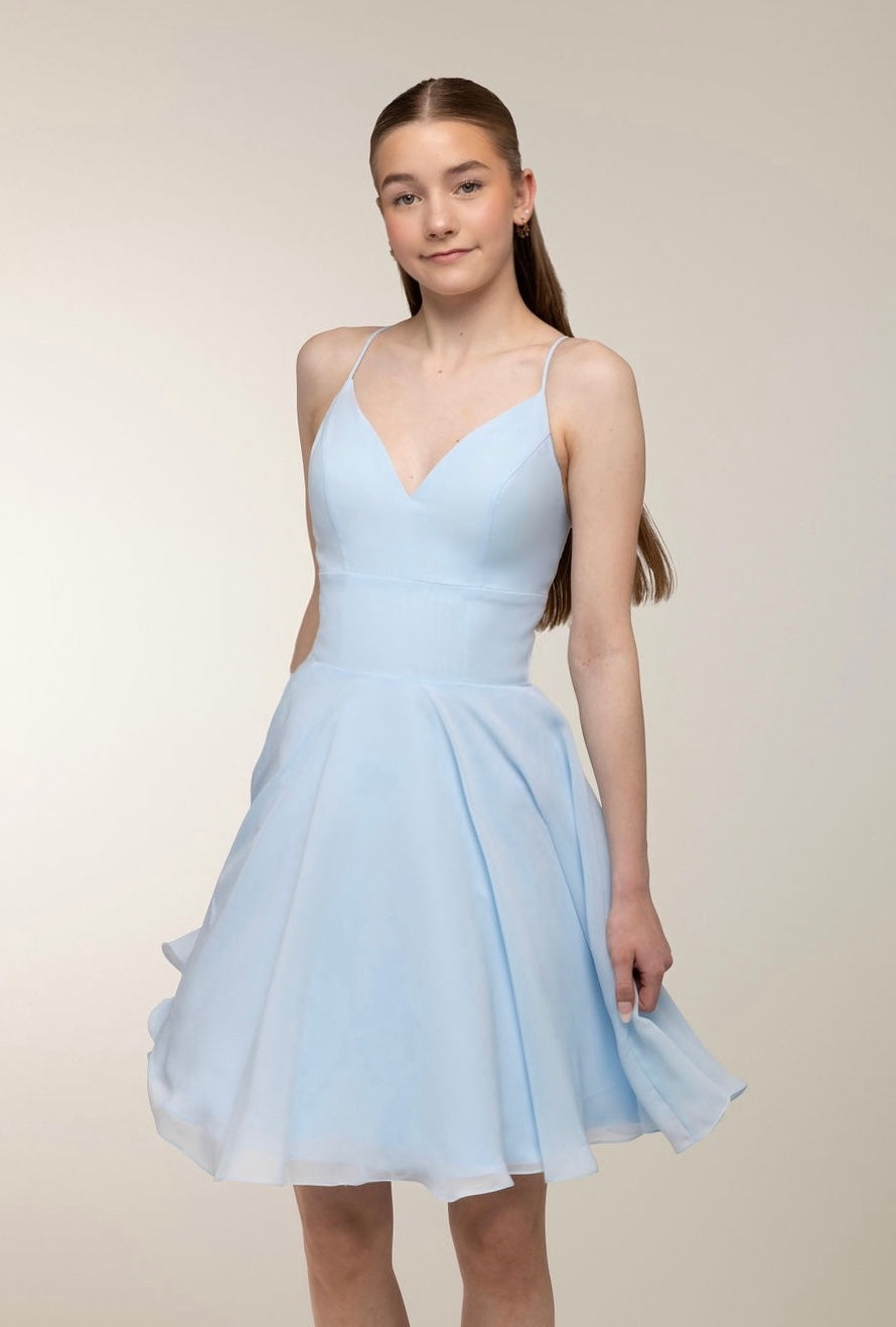 JUHLAMEKKO H4443SS-CHIFFON ICEBLUE