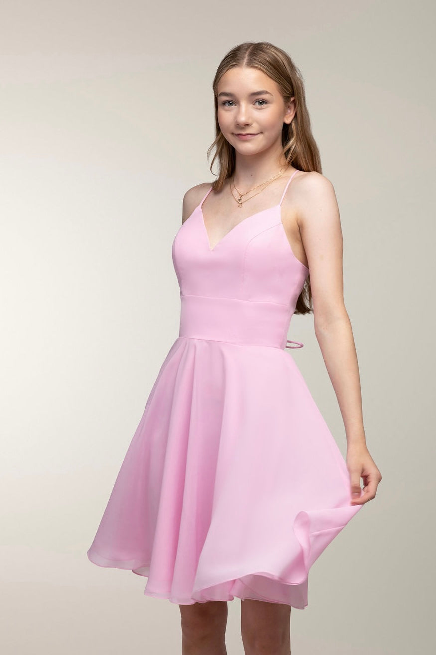 JUHLAMEKKO H4443SS-CHIFFON ROSEPINK