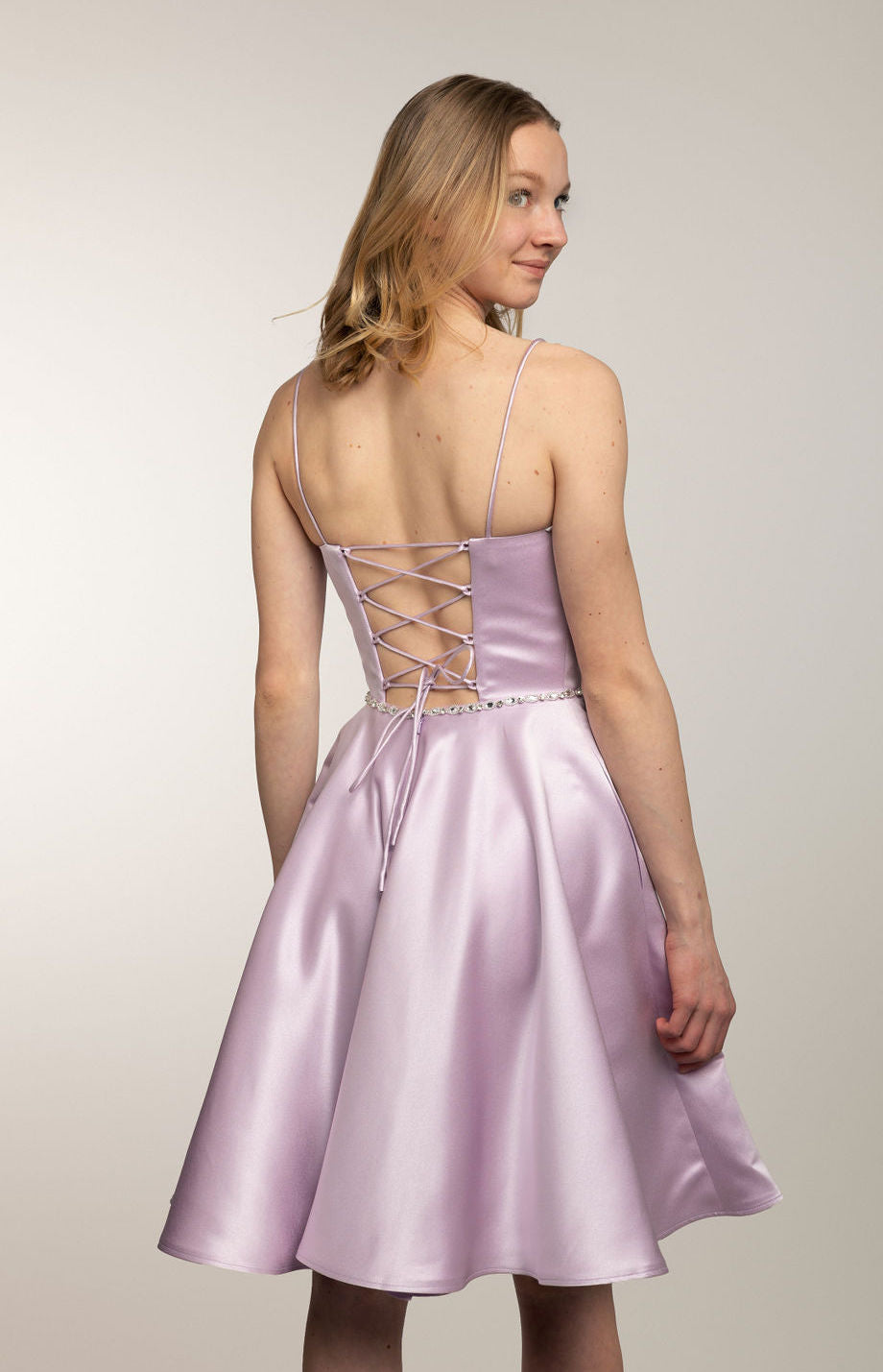 Juhlamekko H4467S-Satin Violet