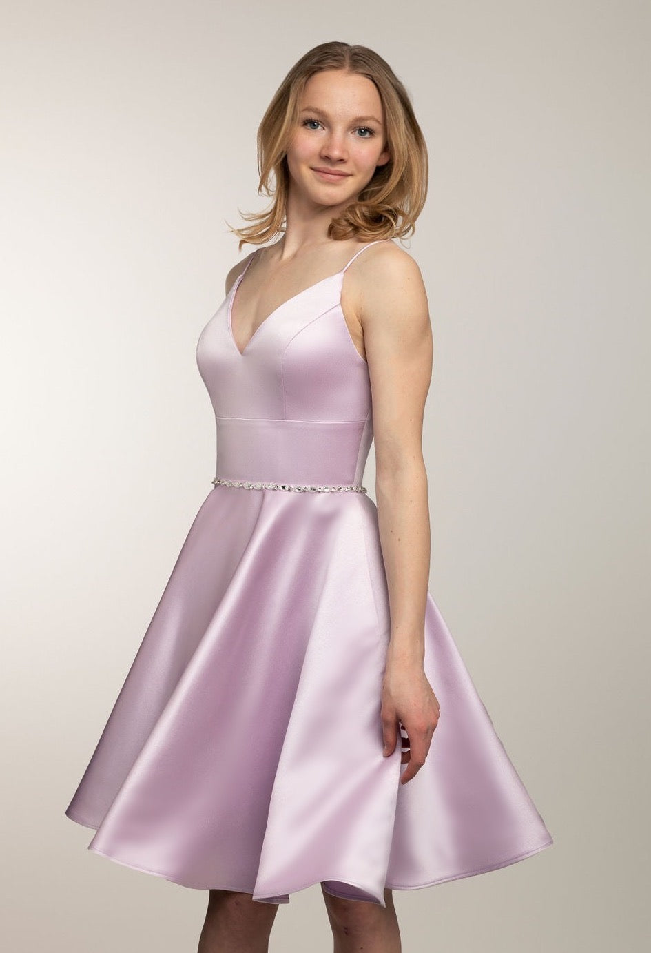 Juhlamekko H4467S-Satin Violet