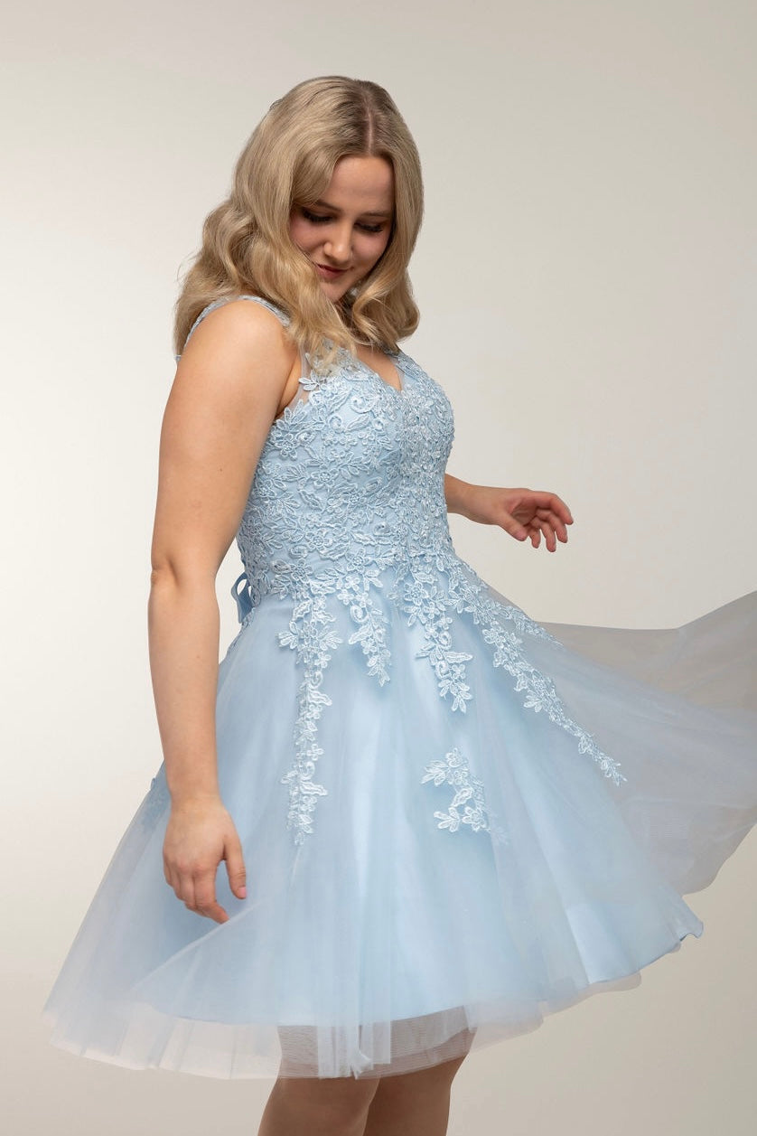 JUHLAMEKKO "LOTTA" H4620S-TULLE ICEBLUE