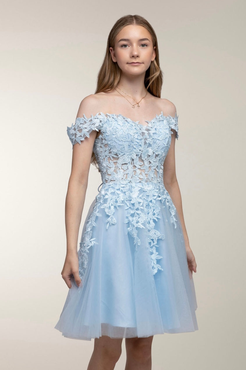 JUHLAMEKKO H4706S-TULLE ICEBLUE