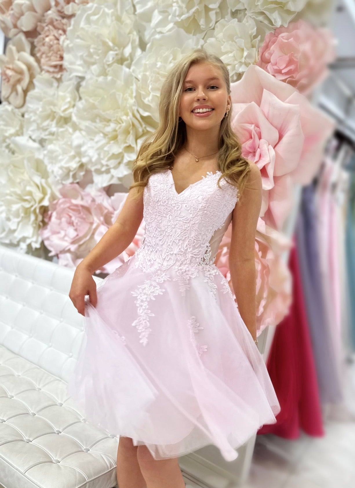 JUHLAMEKKO H4608S-TULLE PINK